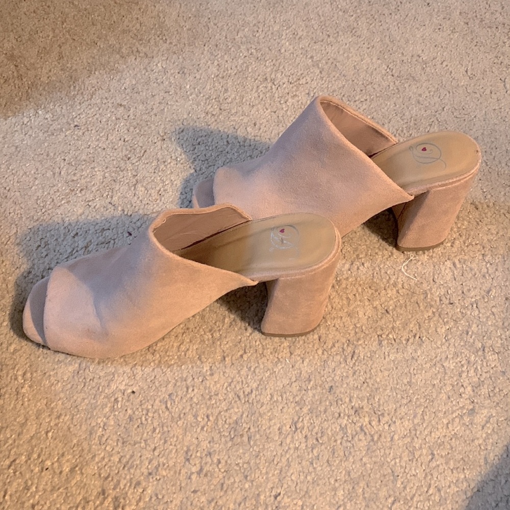 Wedged heels
